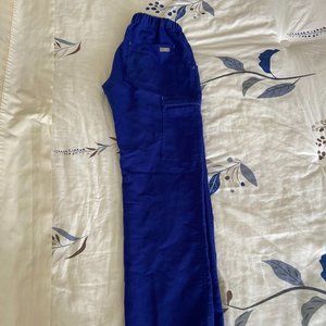 Figs Scrubs Pants in Blue